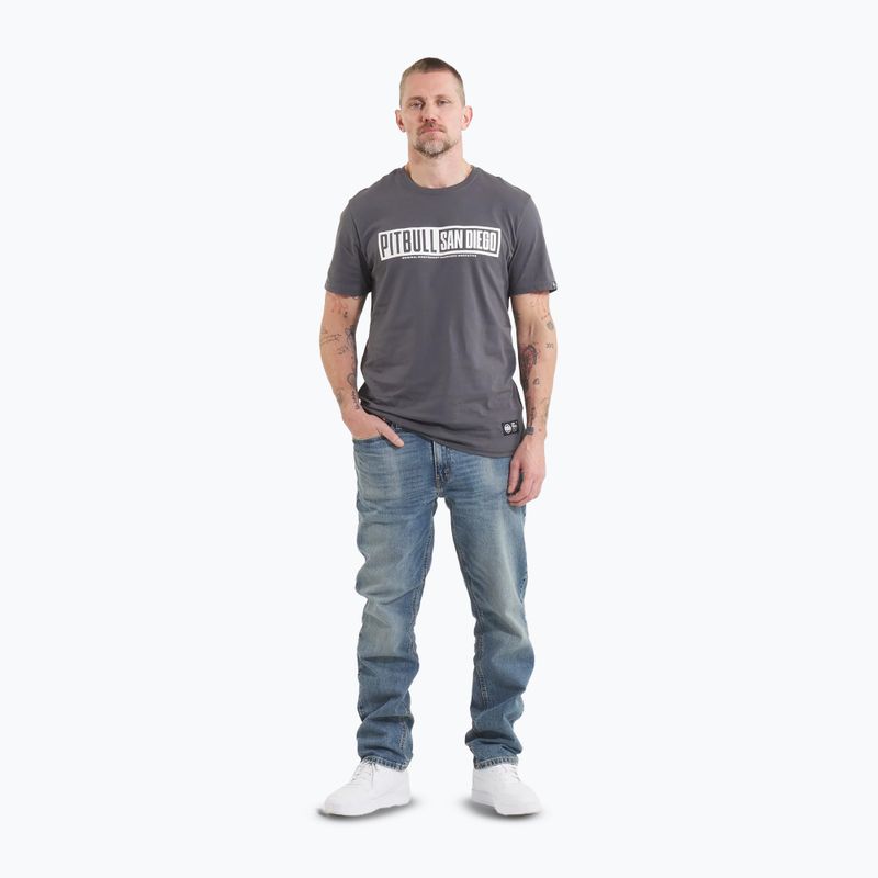 Pitbull Eighty Nine Dog men's t-shirt graphite 2