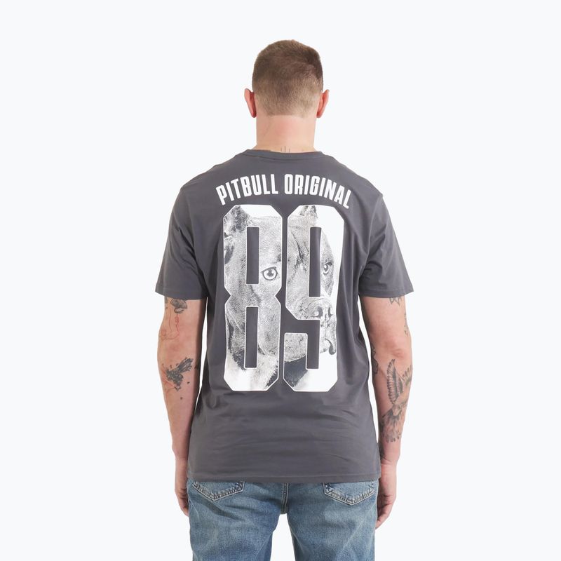 Pitbull Eighty Nine Dog men's t-shirt graphite 3