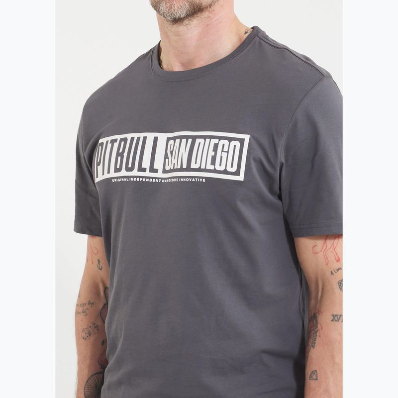 Pitbull Eighty Nine Dog men's t-shirt graphite 4