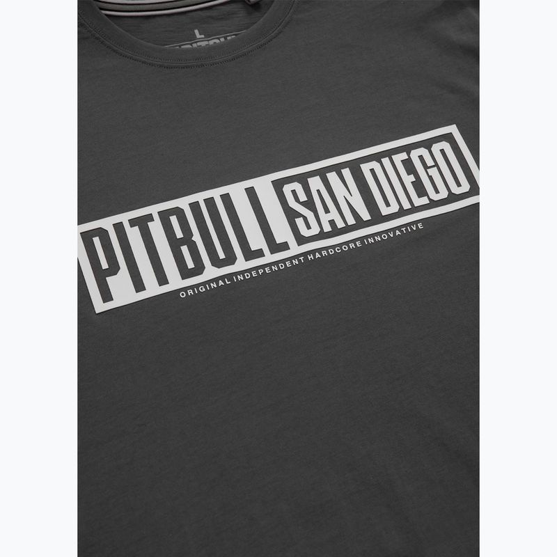 Pitbull Eighty Nine Dog men's t-shirt graphite 9