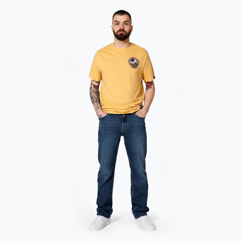 Pitbull West Coast Oceanside pale yellow men's t-shirt 2