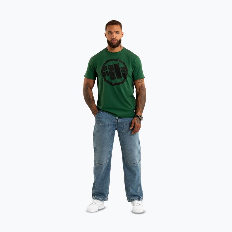 Men's T-shirt Pitbull Scratch leaf green 2
