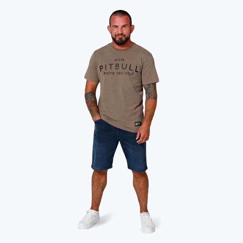 Pitbull West Coast Bravery men's t-shirt coyote brown 2