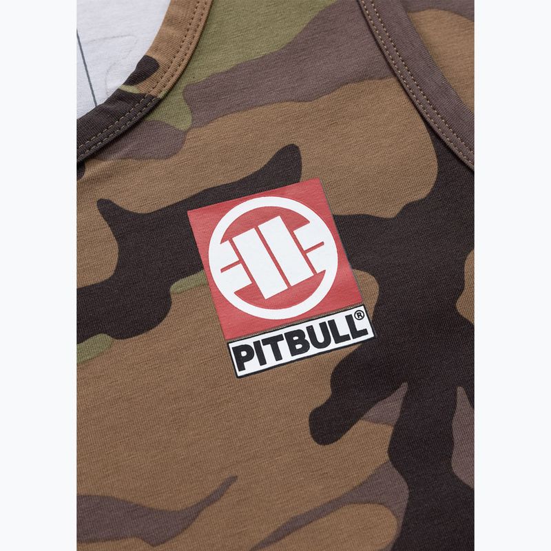 Men's T-shirt Pitbull Small Hilltop Tank Top woodland camo 7