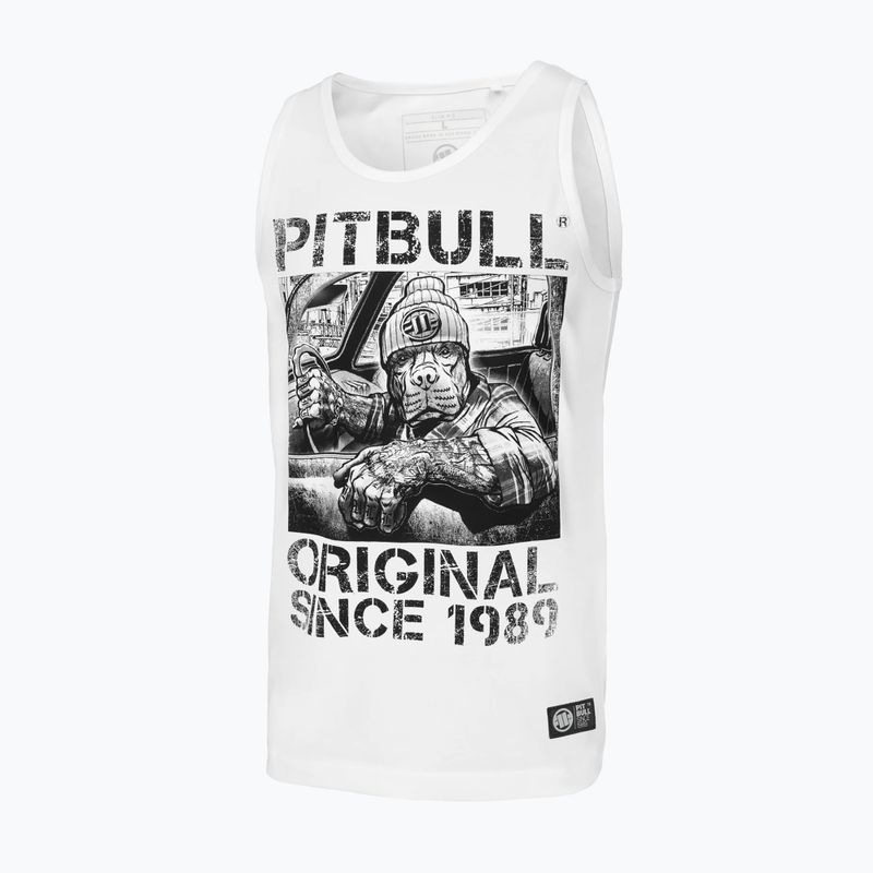 Pitbull West Coast men's tank top Drive white 4