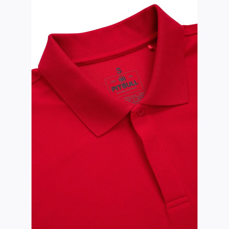 Pitbull West Coast men's Rockey polo shirt red 6