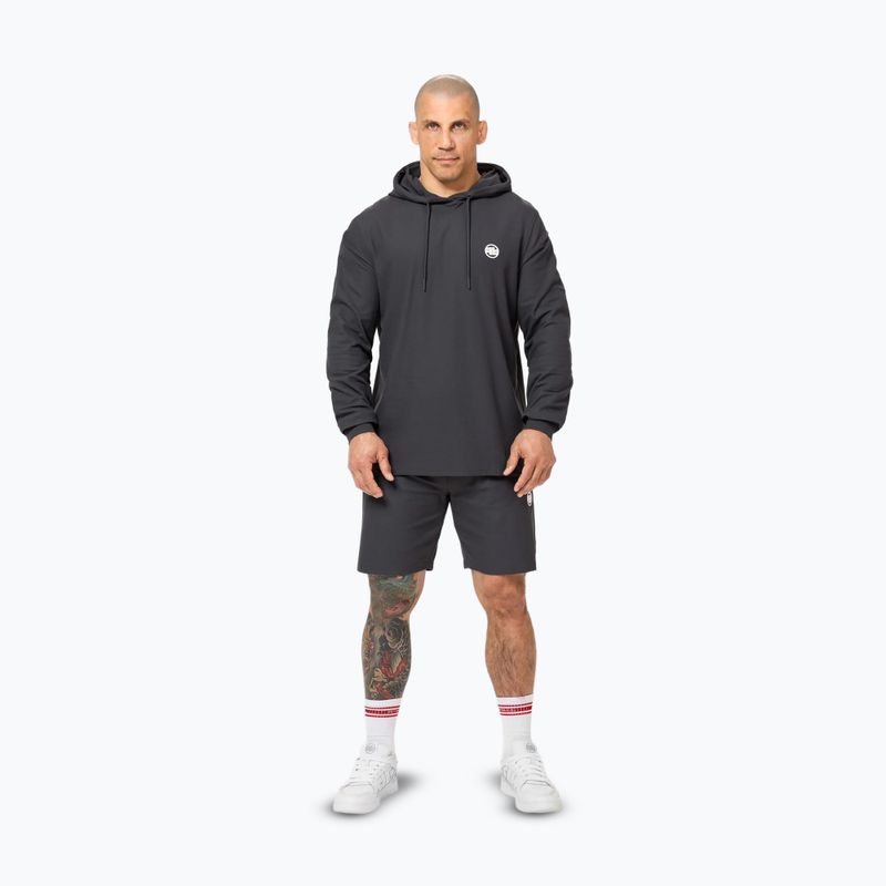 Men's Pitbull West Coast Rockey sweatshirt graphite 2
