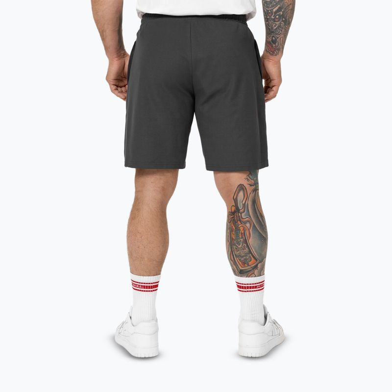 Pitbull West Coast men's Pique Rockey shorts graphite 4