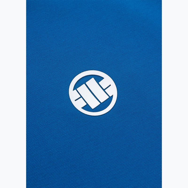 Men's polo shirt Pitbull Polo Pique Stripes Regular royal blue 8