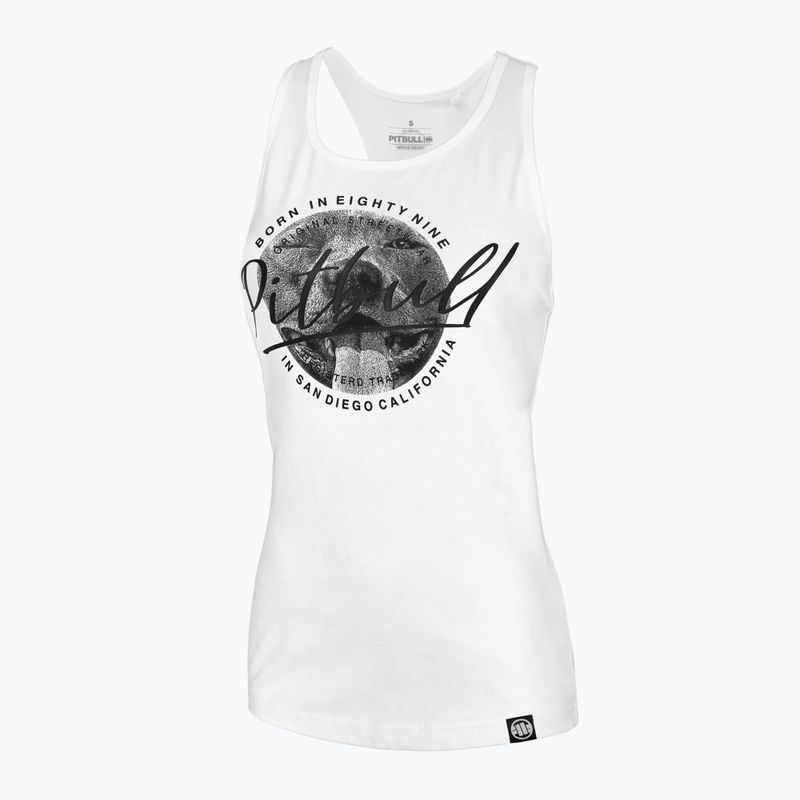 Pitbull West Coast women's tank top Pretty white