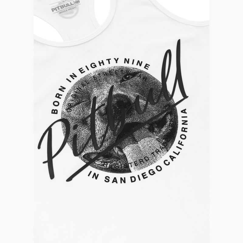 Pitbull West Coast women's tank top Pretty white 3