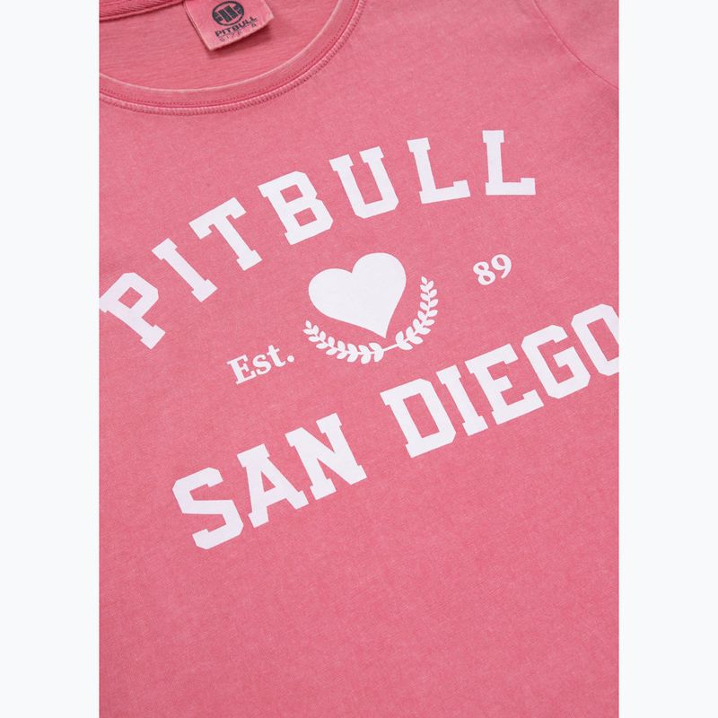 Pitbull West Coast Love Pb pink women's t-shirt 3