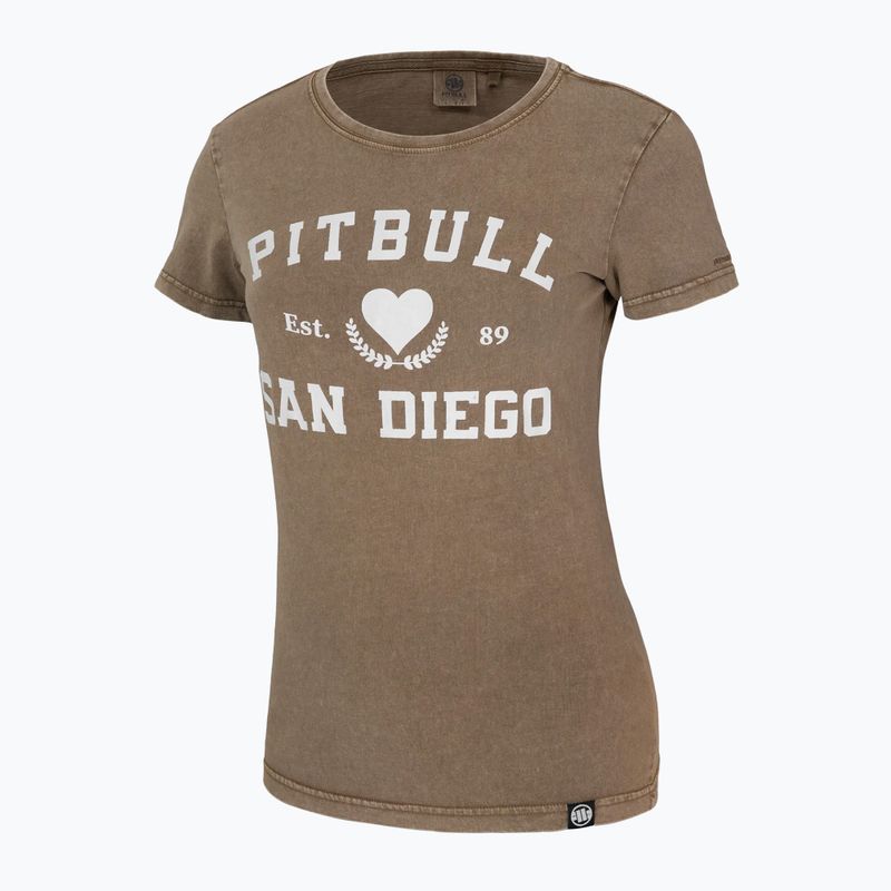 Pitbull West Coast Love Pb women's t-shirt coyote brown