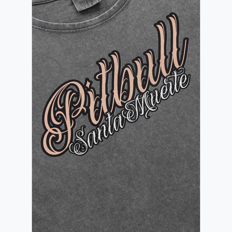 Pitbull West Coast men's Santa Muerte t-shirt graphite 3