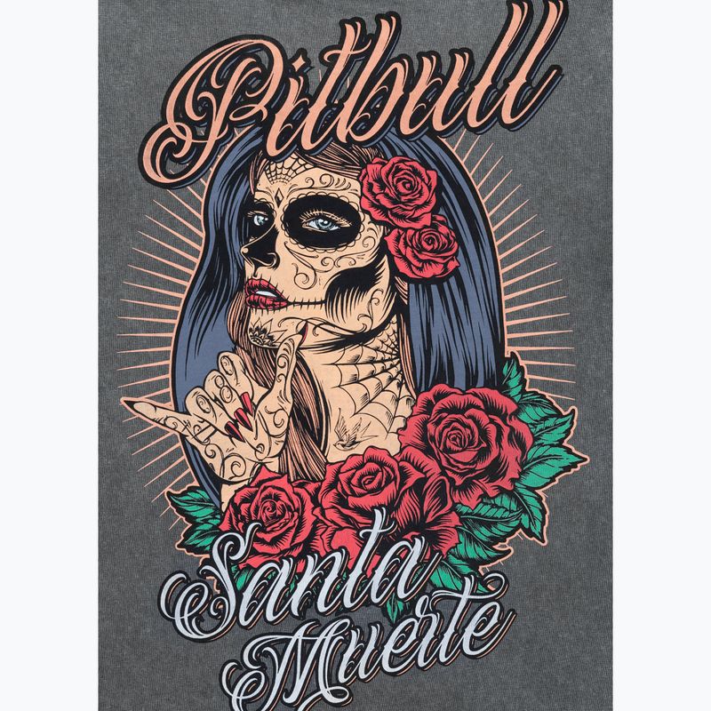 Pitbull West Coast men's Santa Muerte t-shirt graphite 5