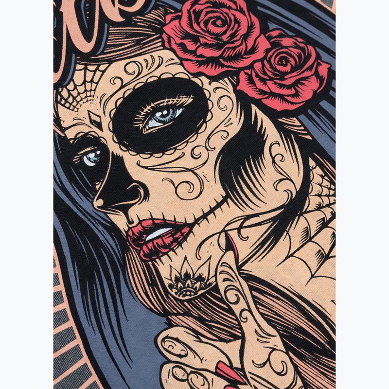 Pitbull West Coast men's Santa Muerte t-shirt graphite 6