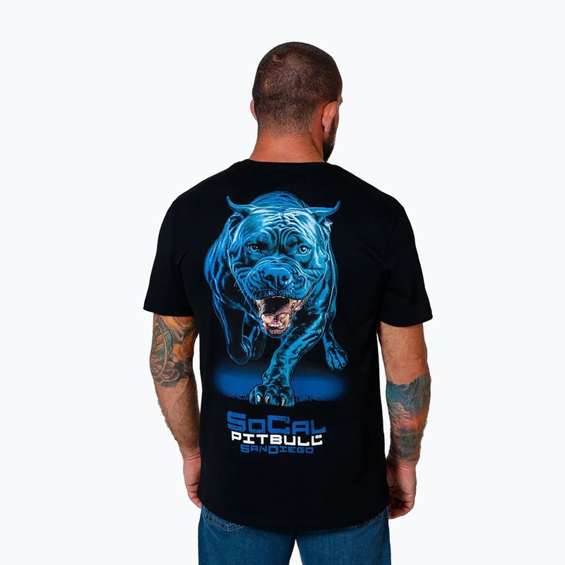 Pitbull West Coast men's t-shirt In Blue black 3