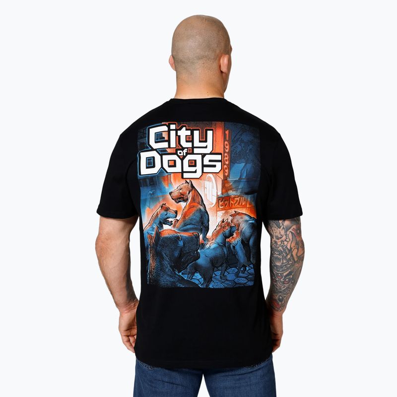 Pitbull West Coast City Of Dogs men's t-shirt 214047900002 black 3