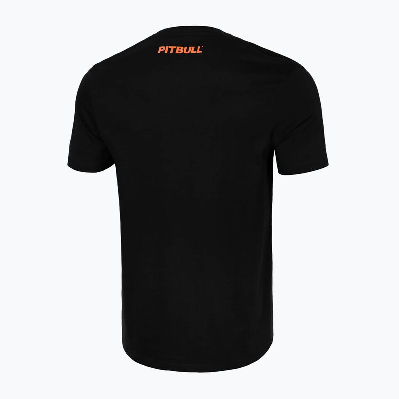 Pitbull West Coast Orange Dog 24 black men's t-shirt 5