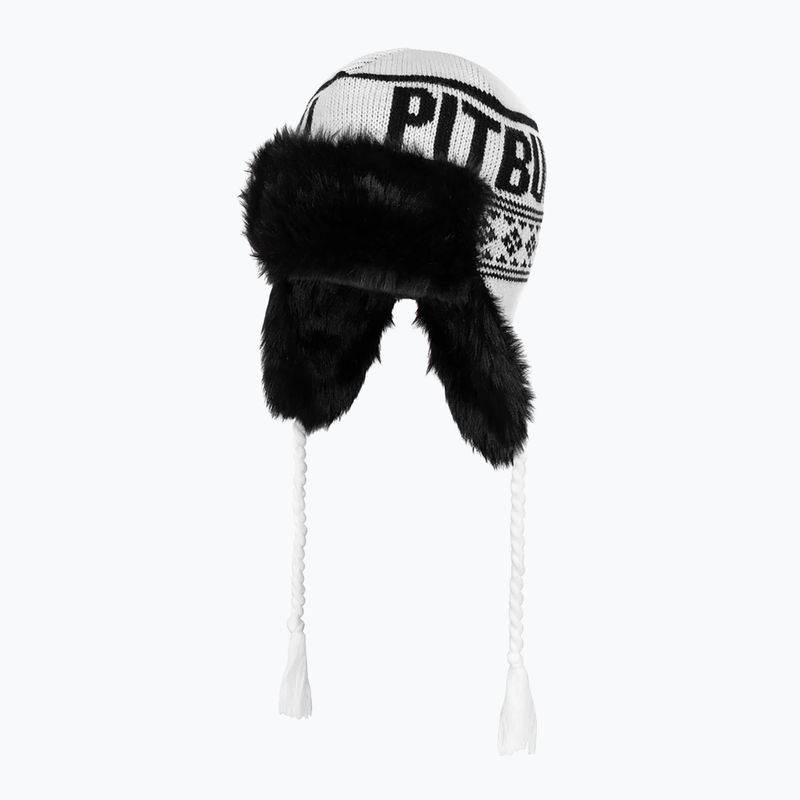 Men's Pitbull Beanie Mission Bay winter beanie white/black