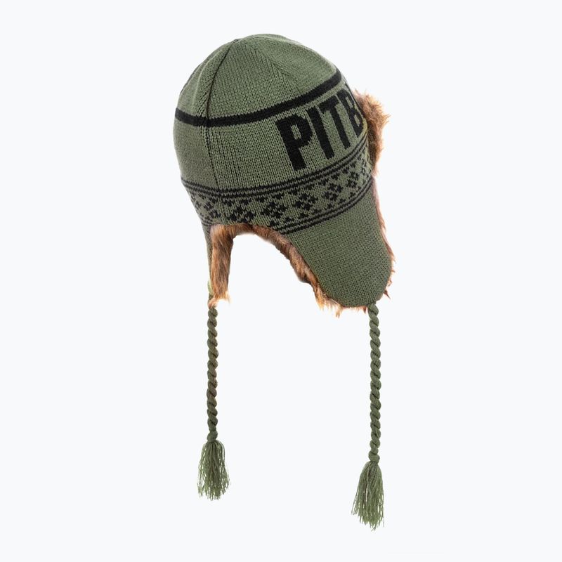 Men's Pitbull Beanie Mission Bay olive winter beanie 2