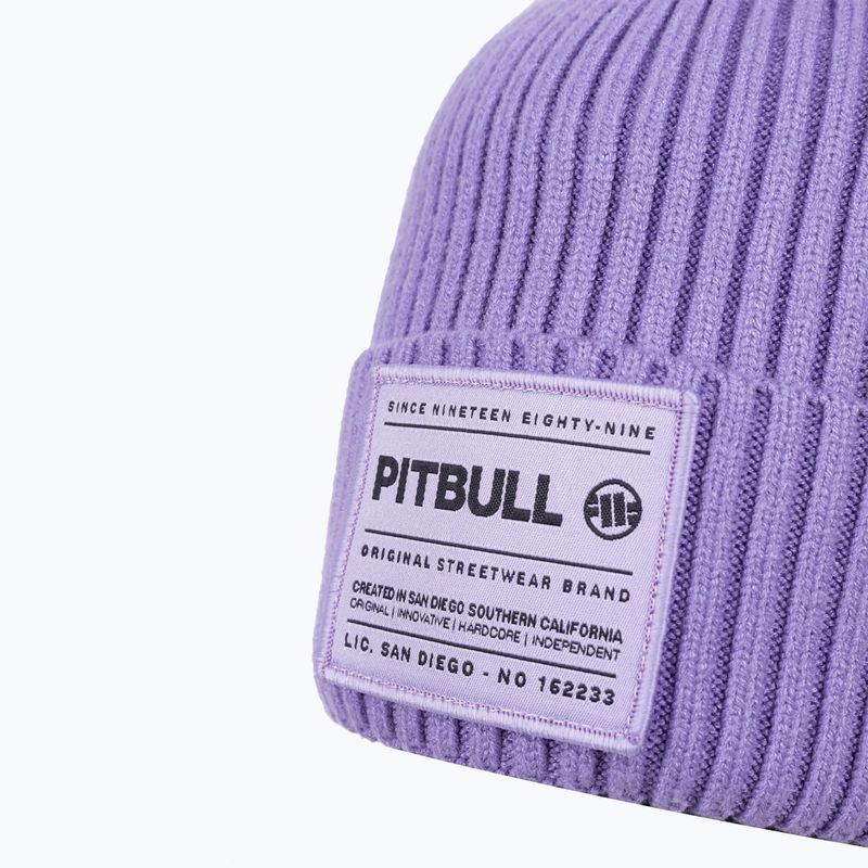 Men's winter beanie Pitbull Beanie Dock lilac 3