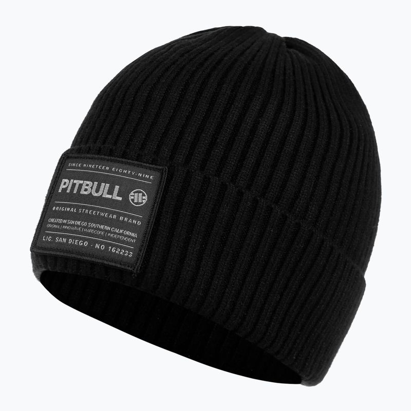 Men's winter beanie Pitbull Beanie Dock black