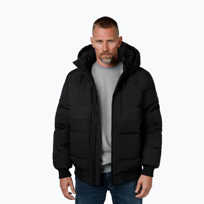 Men's winter jacket Pitbull Patton Quilted Hooded black 4