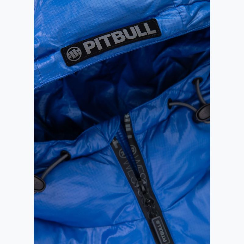 Men's Pitbull Pepperwood Ribstop Padded Hooded winter jacket blue 5