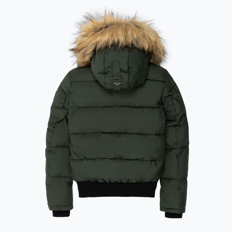 Pitbull Azalea Quilted Hooded olive women's winter jacket 6