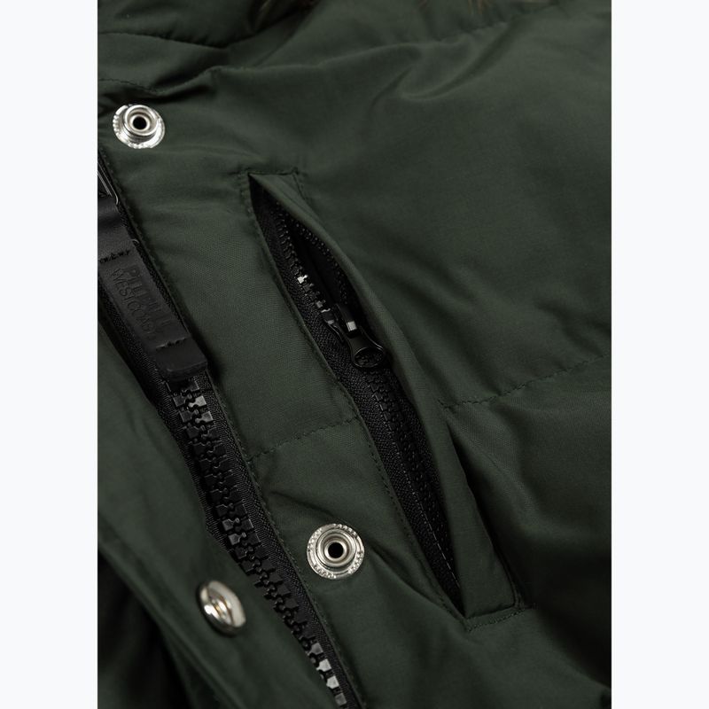 Pitbull Azalea Quilted Hooded olive women's winter jacket 10