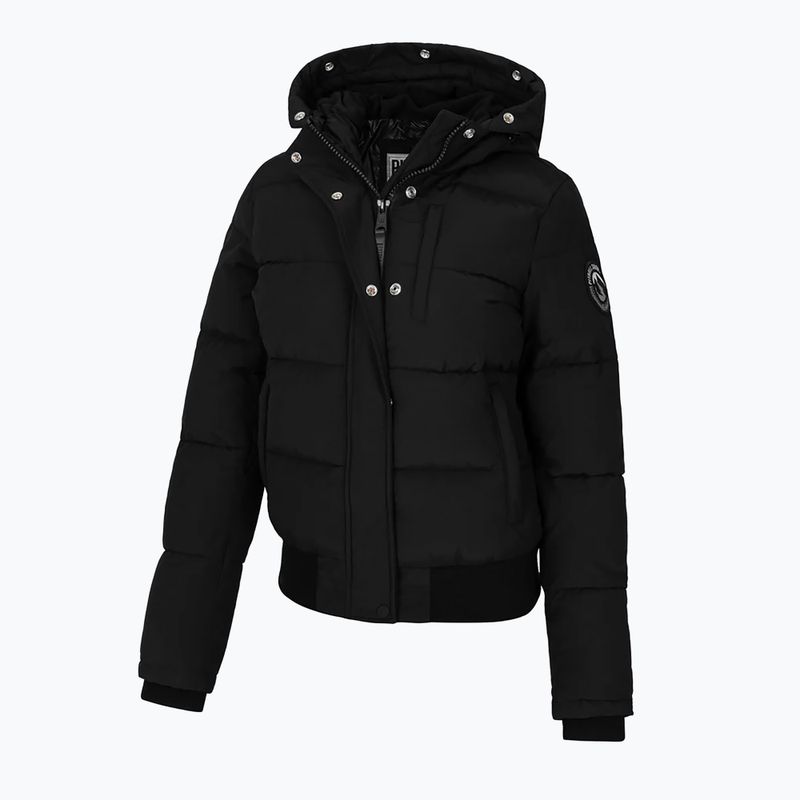 Women's winter jacket Pitbull Azalea Quilted Hooded black 7