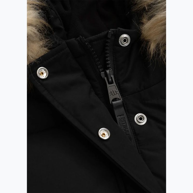 Women's winter jacket Pitbull Azalea Quilted Hooded black 9