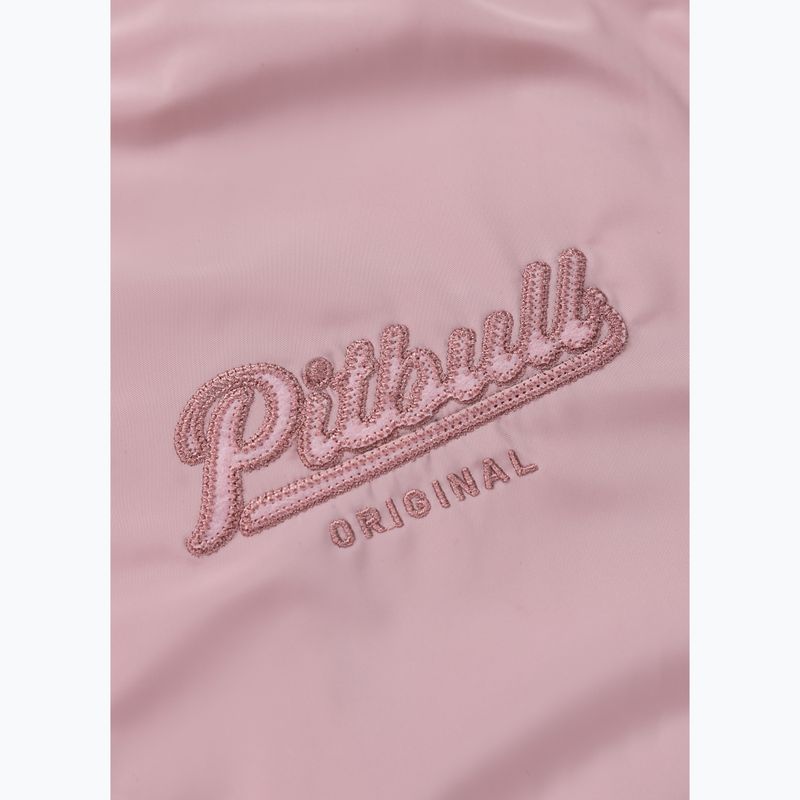 Pitbull West Coast women's Angel Bomber baby pink jacket 4