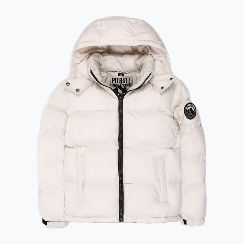 Pitbull Cleo Quilted Hooded sand women's winter jacket