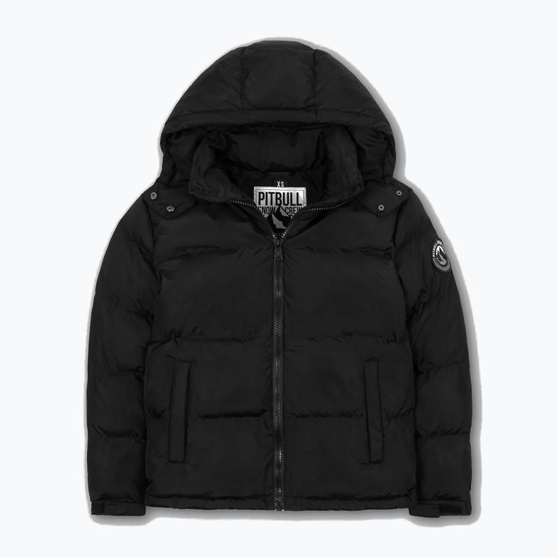 Women's winter jacket Pitbull Cleo Quilted Hooded black