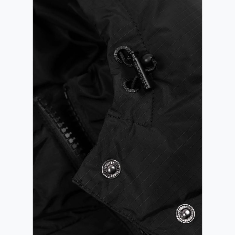 Women's winter jacket Pitbull Cleo Quilted Hooded black 4