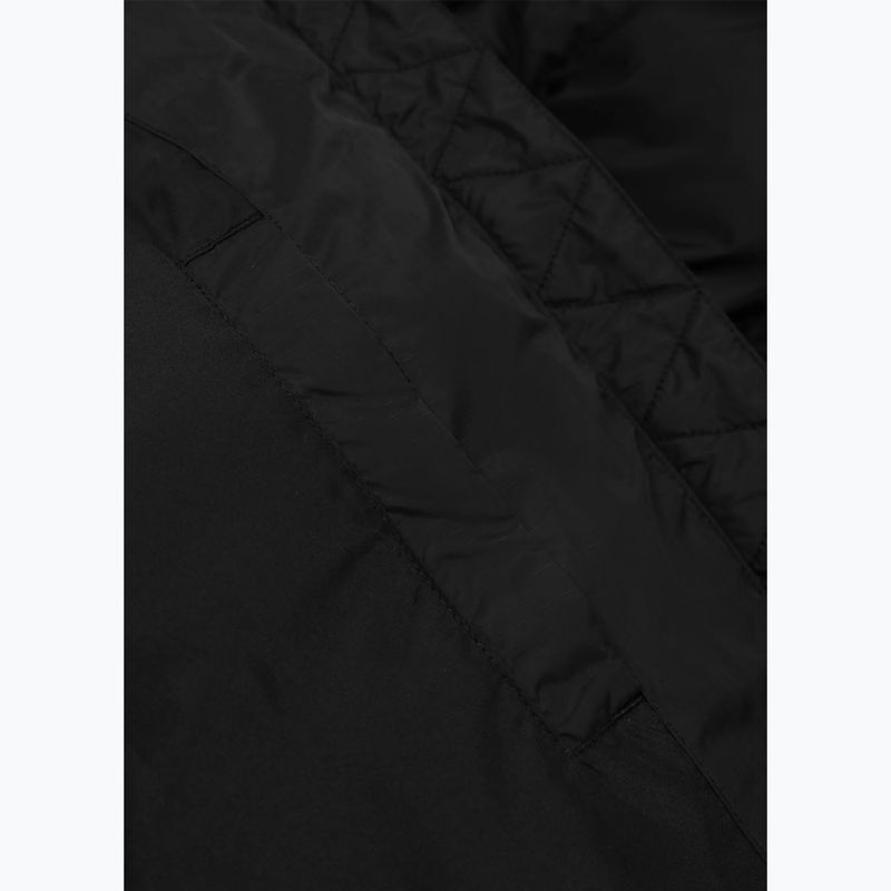 Women's winter jacket Pitbull Cleo Quilted Hooded black 9