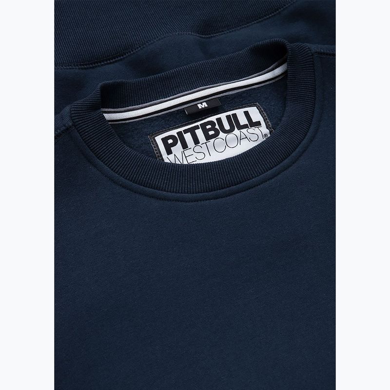 Men's Pitbull Small Logo Crewneck sweatshirt navy 7