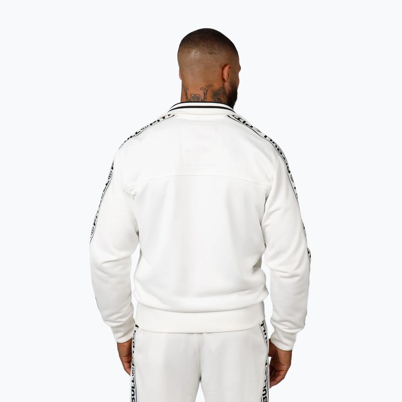 Men's Pitbull Trackjacket Tape Logo Terry Group off white 3