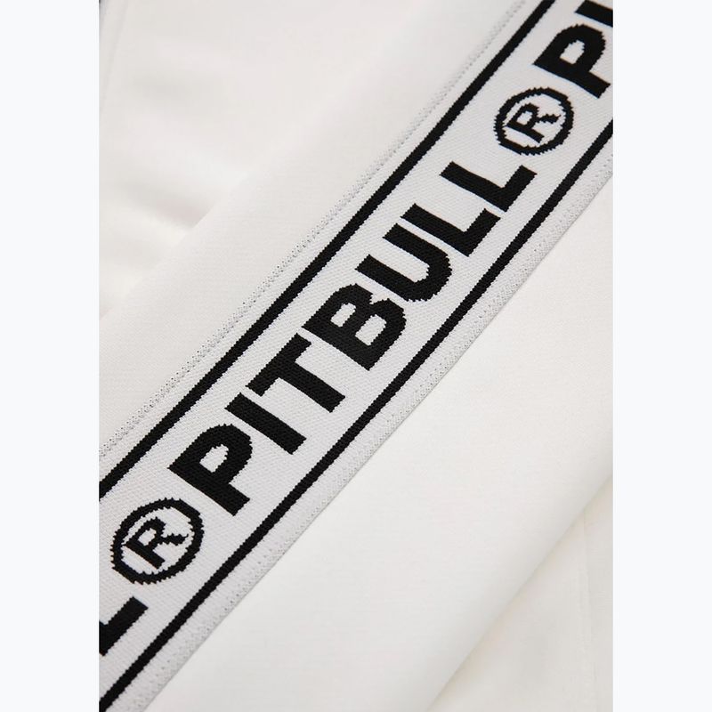 Men's Pitbull Trackjacket Tape Logo Terry Group off white 4