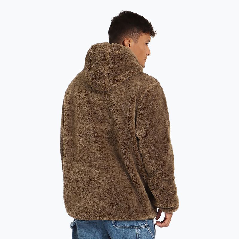 Men's sweatshirt Pitbull Aragon Hooded coyote brown 4