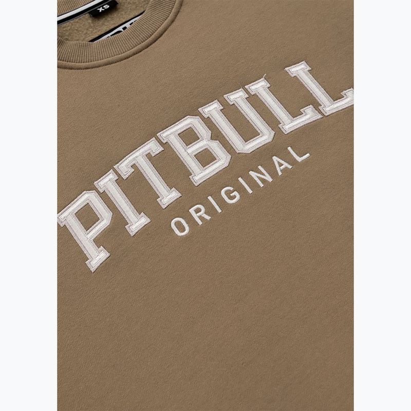 Women's Pitbull Tyrian Crewneck sweatshirt coyote brown 3