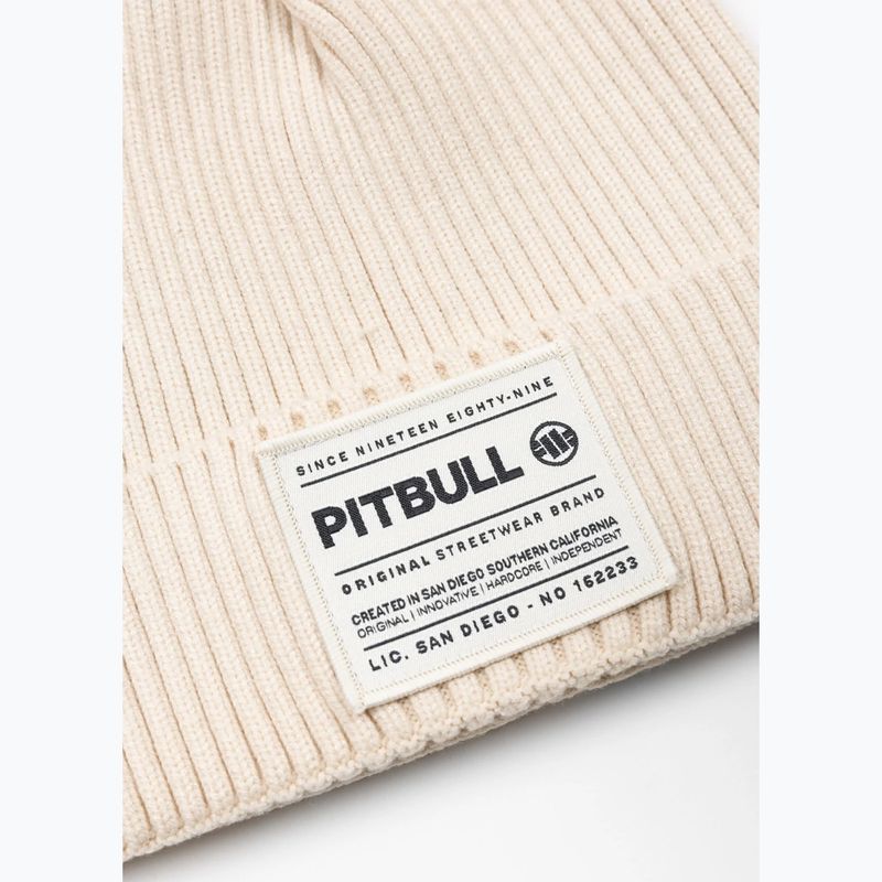Winter hat Pitbull Beanie Dock off white 2