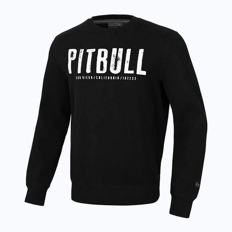 Men's Pitbull West Coast Crewneck Street King sweatshirt black