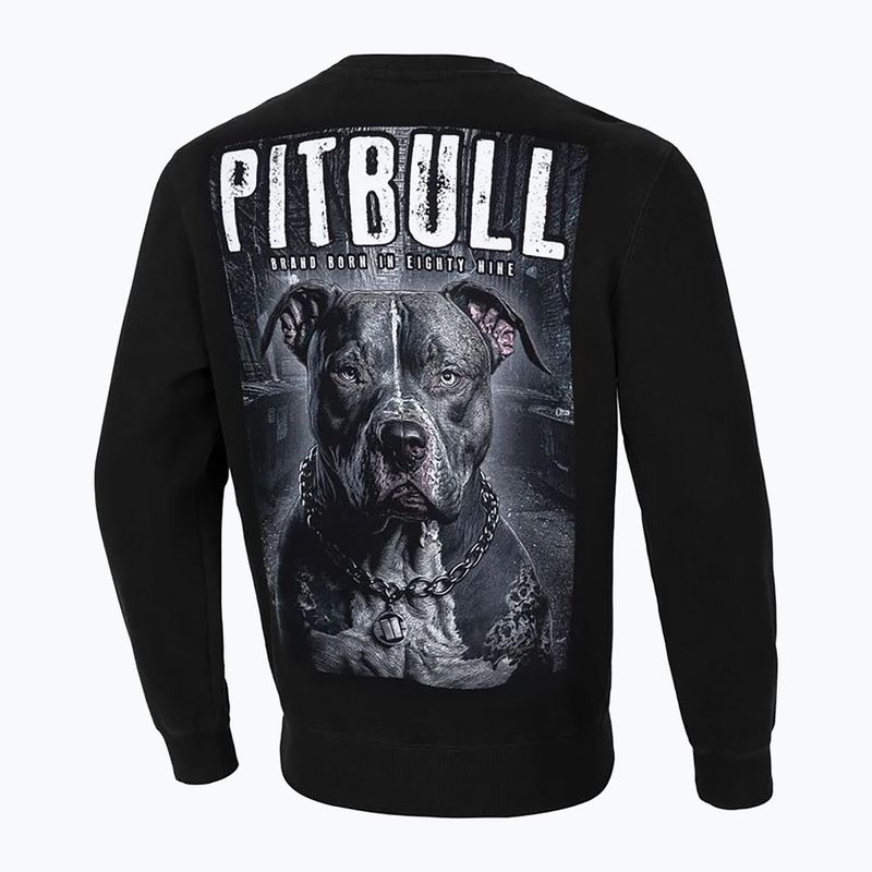 Men's Pitbull West Coast Crewneck Street King sweatshirt black 2