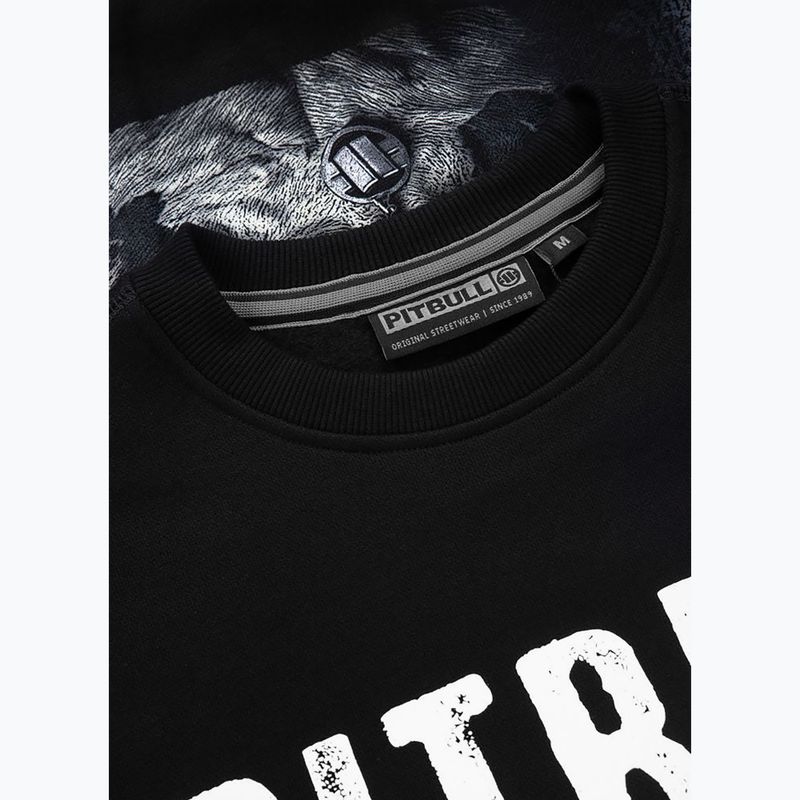 Men's Pitbull West Coast Crewneck Street King sweatshirt black 3