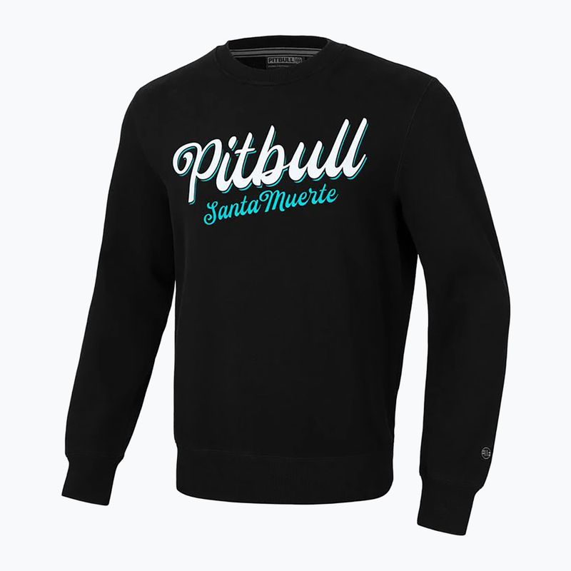 Men's Pitbull West Coast Crewneck Santa Muerte sweatshirt black