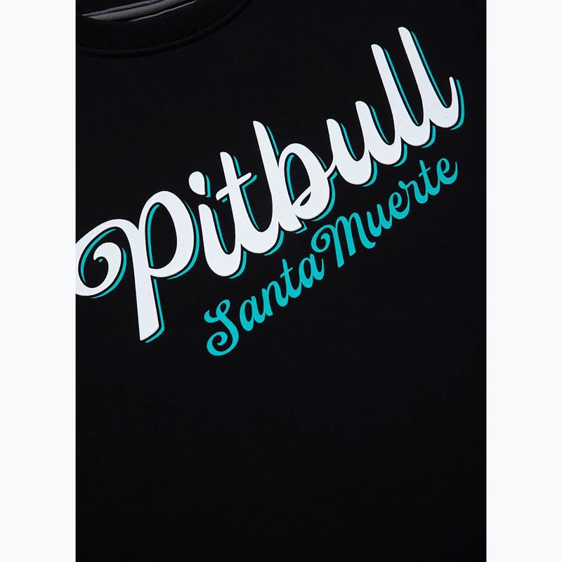 Men's Pitbull West Coast Crewneck Santa Muerte sweatshirt black 4