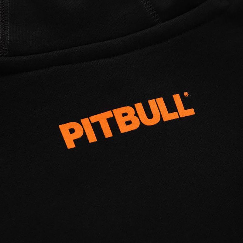 Men's Pitbull West Coast Hooded Orange Dog 24 black sweatshirt 6